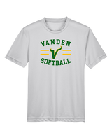 Vanden HS Softball Curve - Youth Performance Shirt