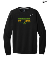 Vanden HS Softball Softball - Mens Nike Crewneck