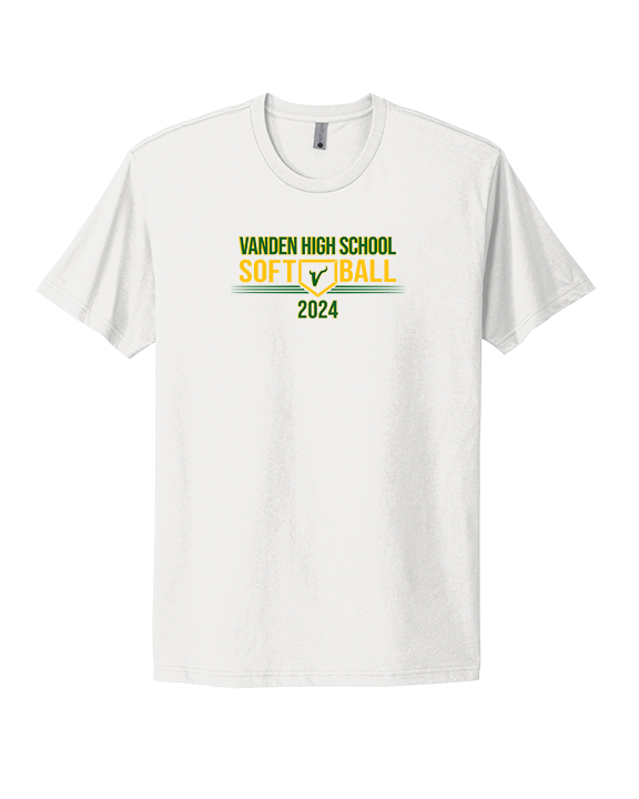 Vanden HS Softball Softball - Mens Select Cotton T-Shirt