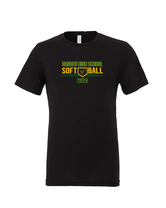 Vanden HS Softball Softball - Tri-Blend Shirt