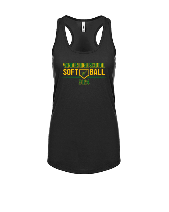 Vanden HS Softball Softball - Womens Tank Top