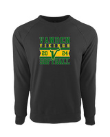 Vanden HS Softball Stamp - Crewneck Sweatshirt
