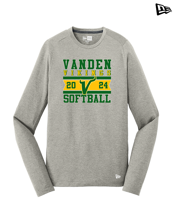 Vanden HS Softball Stamp - New Era Performance Long Sleeve
