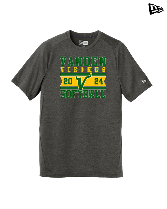 Vanden HS Softball Stamp - New Era Performance Shirt