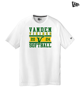 Vanden HS Softball Stamp - New Era Performance Shirt