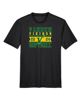 Vanden HS Softball Stamp - Youth Performance Shirt