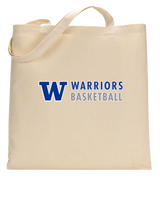 Walled Lake Western HS Girls Basketball Basic - Tote Bag