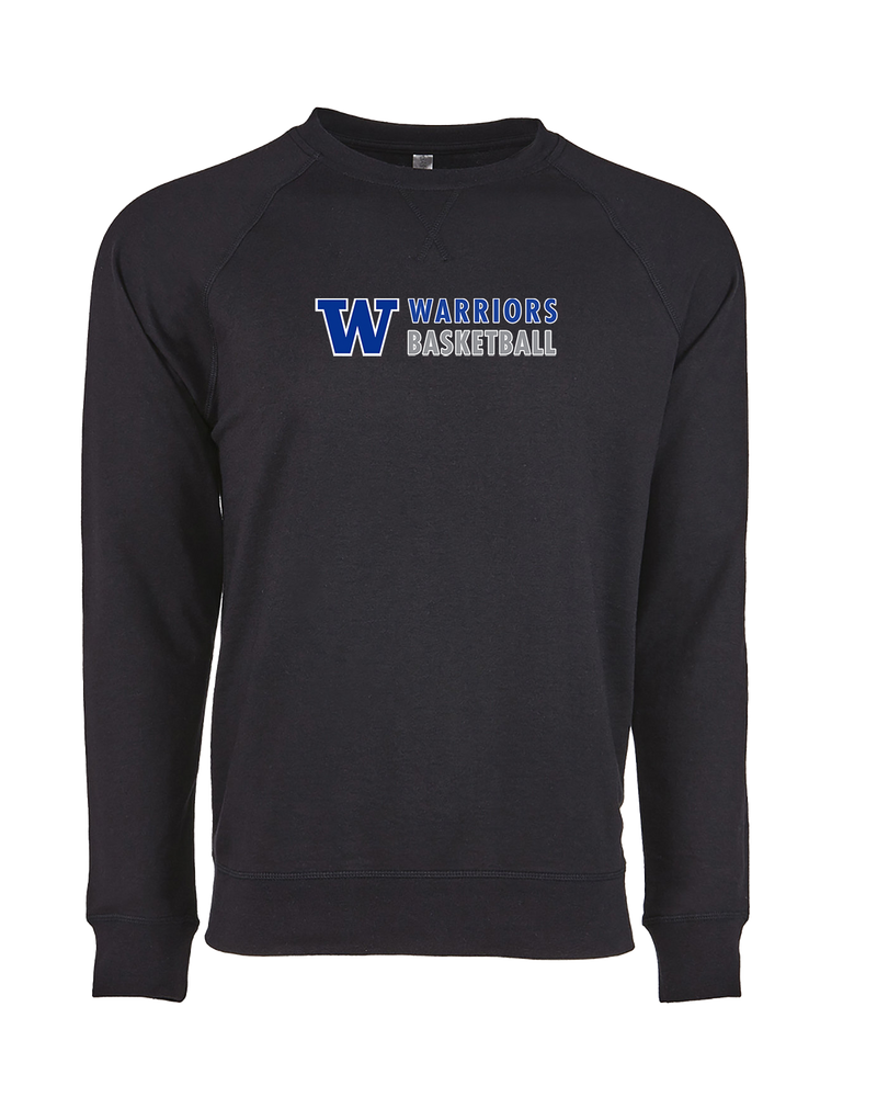 Walled Lake Western HS Girls Basketball Basic - Crewneck Sweatshirt
