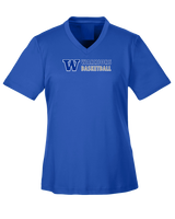 Walled Lake Western HS Girls Basketball Basic - Womens Performance Shirt