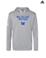 Walled Lake Western HS Girls Basketball Block - Adidas Men's Hooded Sweatshirt