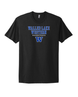 Walled Lake Western HS Girls Basketball Block - Select Cotton T-Shirt