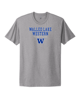 Walled Lake Western HS Girls Basketball Block - Select Cotton T-Shirt