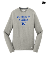 Walled Lake Western HS Girls Basketball Block - New Era Long Sleeve Crew