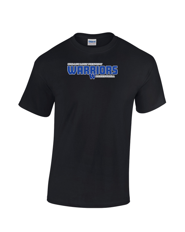 Walled Lake Western HS Boys Basketball Bold - Cotton T-Shirt