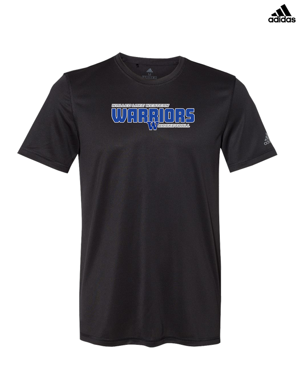 Walled Lake Western HS Boys Basketball Bold - Adidas Men's Performance Shirt