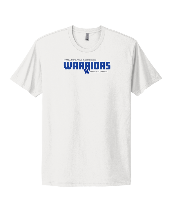 Walled Lake Western HS Boys Basketball Bold - Select Cotton T-Shirt