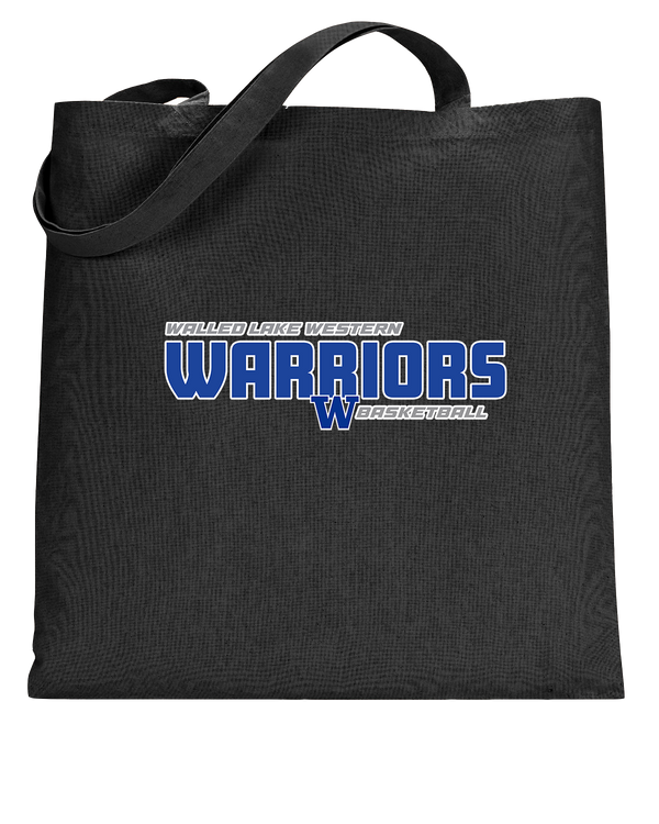 Walled Lake Western HS Boys Basketball Bold - Tote Bag