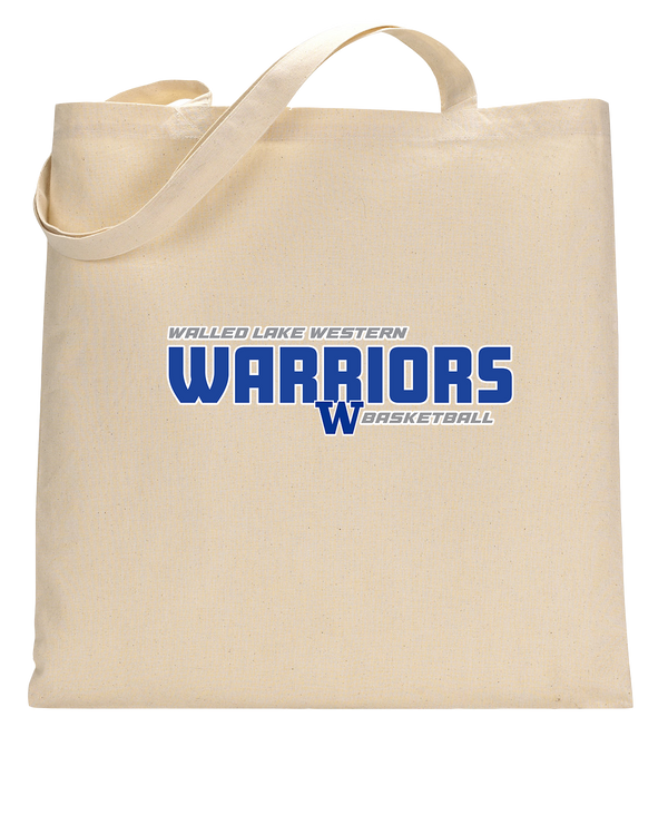 Walled Lake Western HS Boys Basketball Bold - Tote Bag