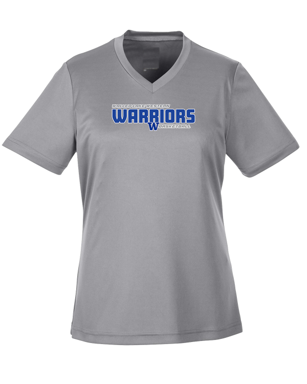 Walled Lake Western HS Boys Basketball Bold - Womens Performance Shirt