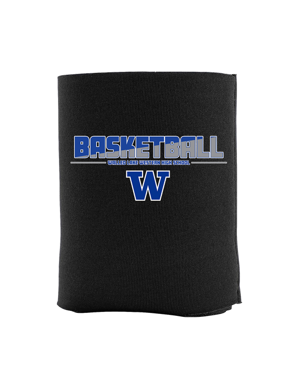 Walled Lake Western HS Boys Basketball Cut - Koozie
