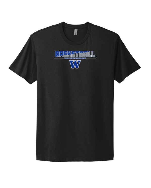 Walled Lake Western HS Boys Basketball Cut - Select Cotton T-Shirt