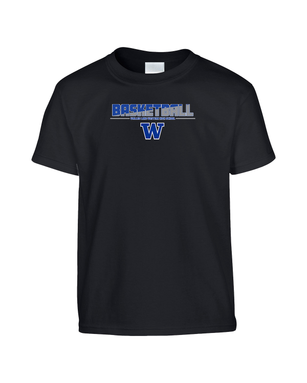 Walled Lake Western HS Boys Basketball Cut - Youth T-Shirt