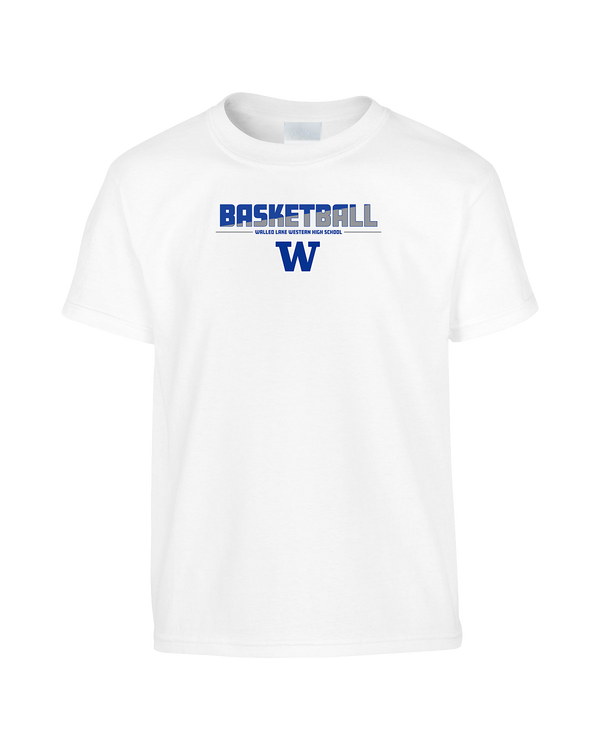 Walled Lake Western HS Boys Basketball Cut - Youth T-Shirt