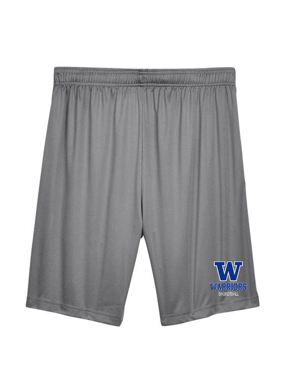 Walled Lake Western HS Boys Basketball Shadow - Training Short With Pocket