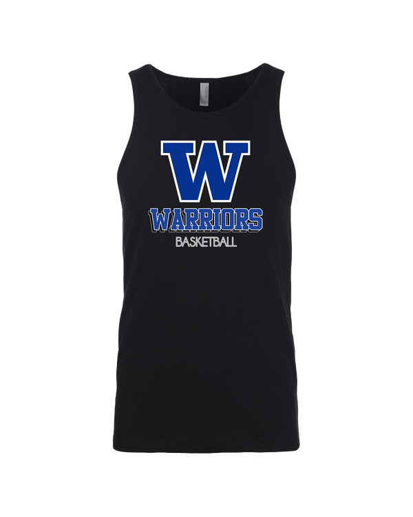 Walled Lake Western HS Boys Basketball Shadow - Mens Tank Top