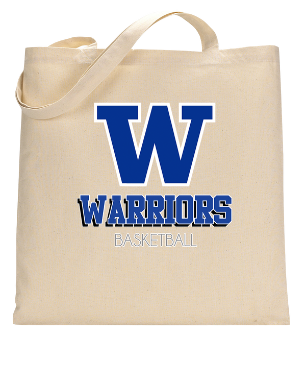 Walled Lake Western HS Boys Basketball Shadow - Tote Bag