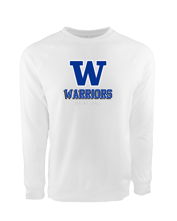 Walled Lake Western HS Boys Basketball Shadow - Crewneck Sweatshirt