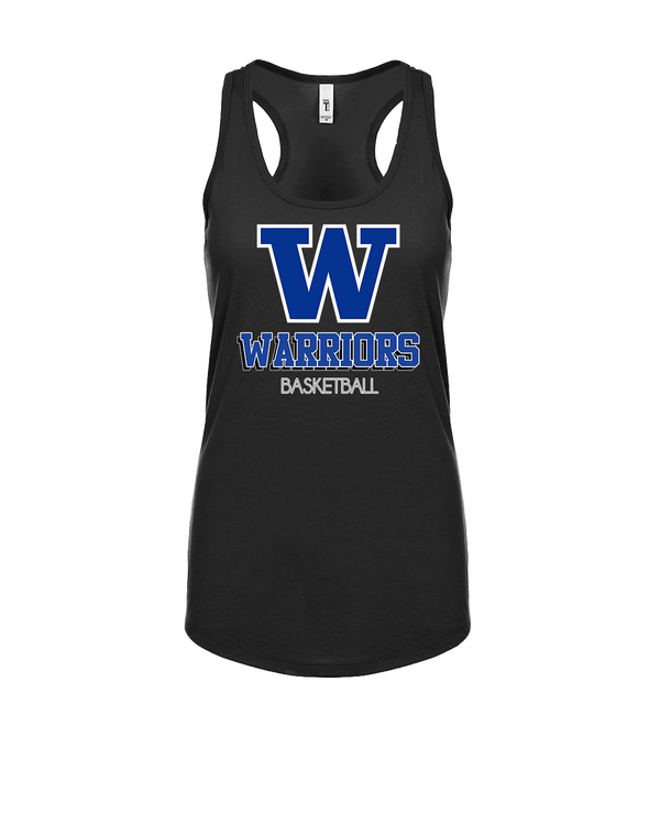 Walled Lake Western HS Boys Basketball Shadow - Womens Tank Top