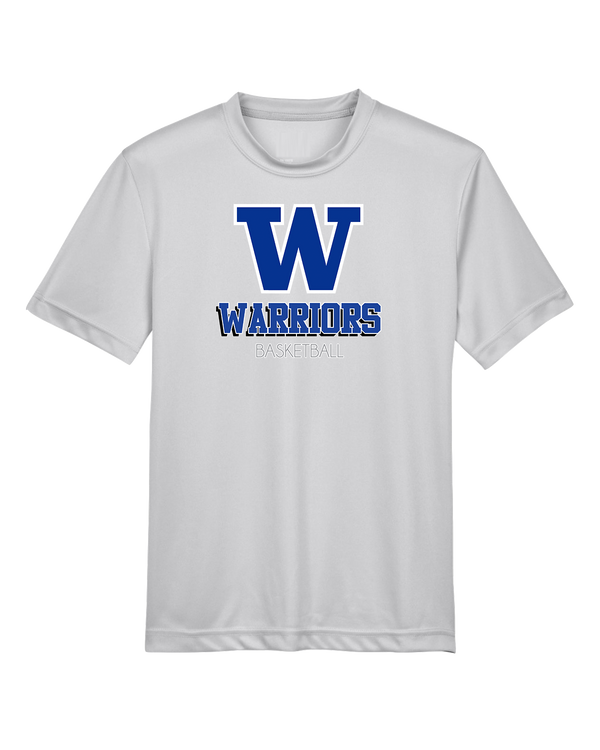Walled Lake Western HS Boys Basketball Shadow - Youth Performance T-Shirt