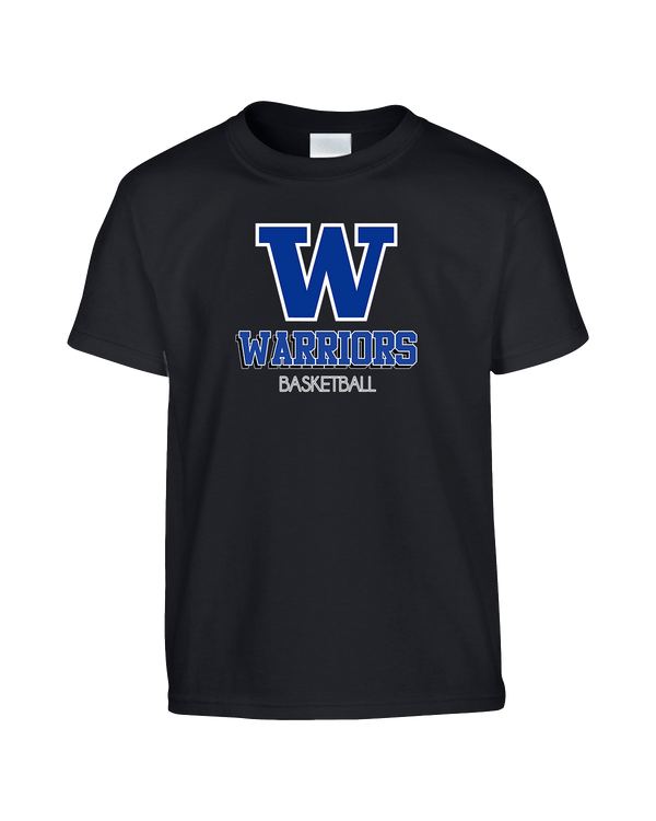 Walled Lake Western HS Boys Basketball Shadow - Youth T-Shirt