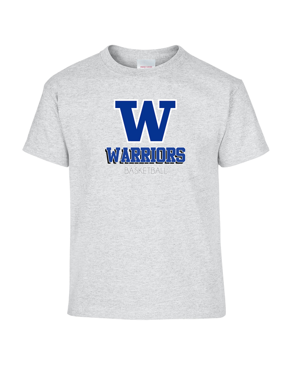Walled Lake Western HS Boys Basketball Shadow - Youth T-Shirt