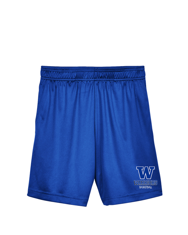 Walled Lake Western HS Boys Basketball Shadow - Youth Short