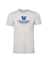 Walled Lake Western HS Girls Basketball Split - Mens Tri Blend Shirt