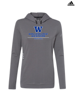 Walled Lake Western HS Girls Basketball Split - Adidas Women's Lightweight Hooded Sweatshirt