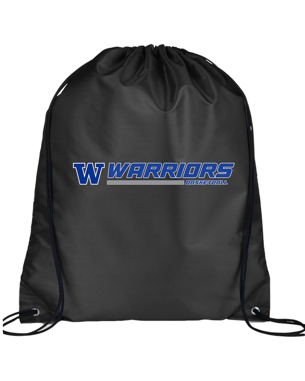 Walled Lake Western HS Boys Basketball Switch - Drawstring Bag