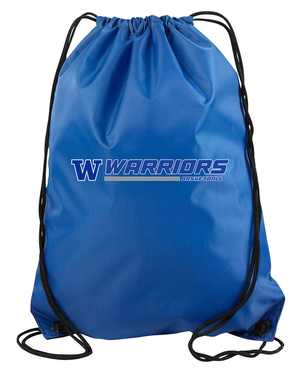 Walled Lake Western HS Boys Basketball Switch - Drawstring Bag
