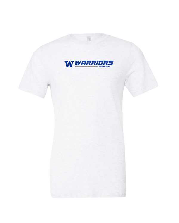 Walled Lake Western HS Boys Basketball Switch - Mens Tri Blend Shirt