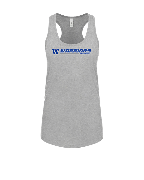 Walled Lake Western HS Boys Basketball Switch - Womens Tank Top