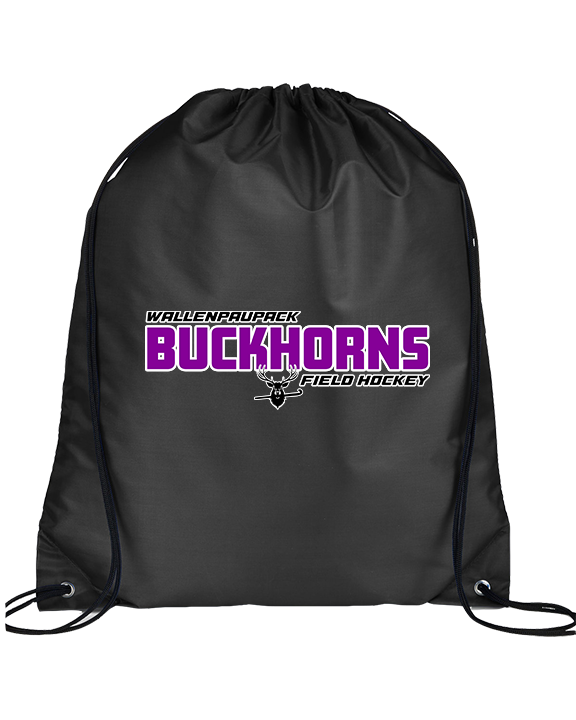 Wallenpaupack HS Field Hockey Bold - Drawstring Bag