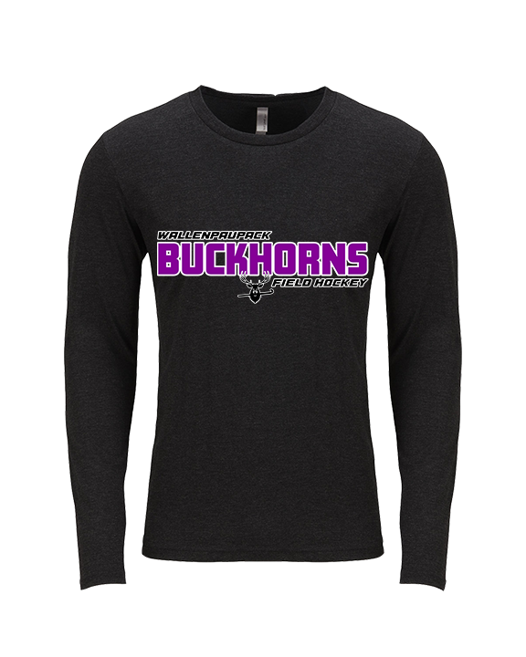 Wallenpaupack HS Field Hockey Bold - Tri-Blend Long Sleeve