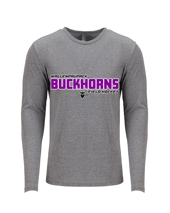 Wallenpaupack HS Field Hockey Bold - Tri-Blend Long Sleeve