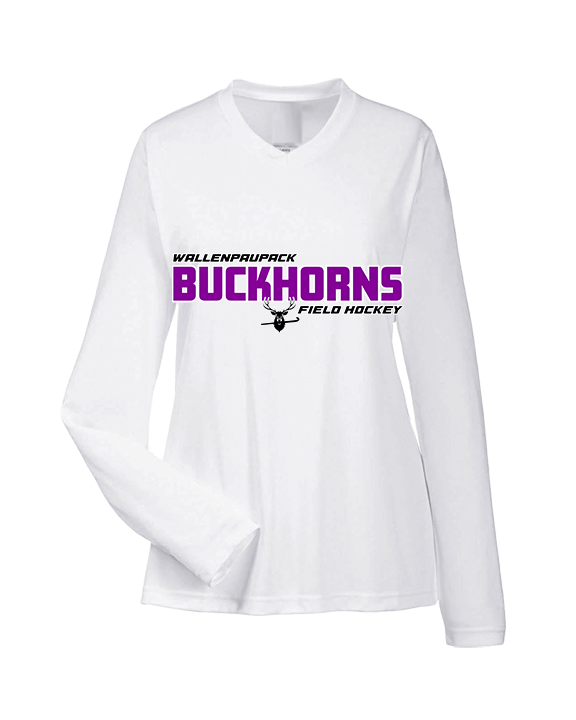 Wallenpaupack HS Field Hockey Bold - Womens Performance Longsleeve