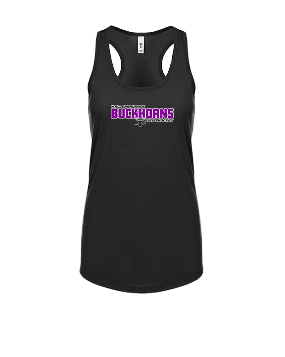 Wallenpaupack HS Field Hockey Bold - Womens Tank Top