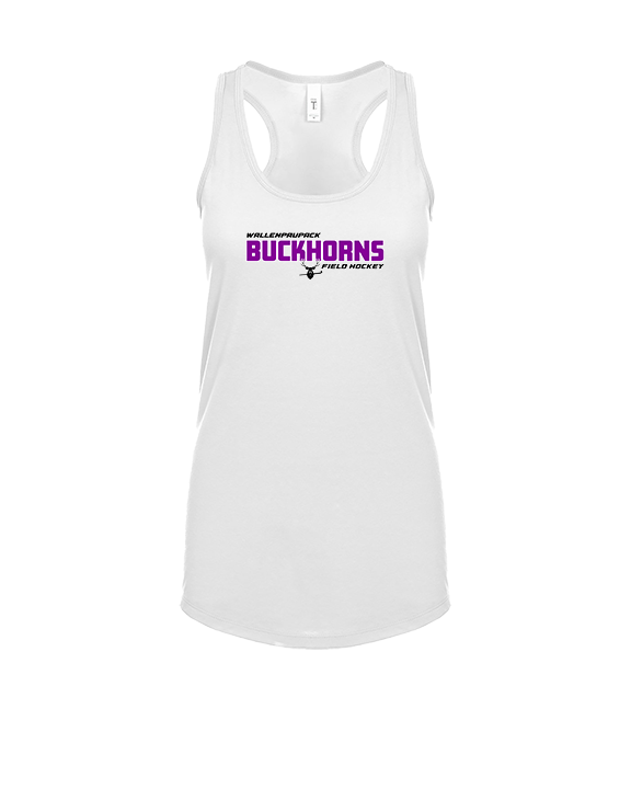 Wallenpaupack HS Field Hockey Bold - Womens Tank Top