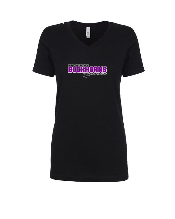 Wallenpaupack HS Field Hockey Bold - Womens Vneck