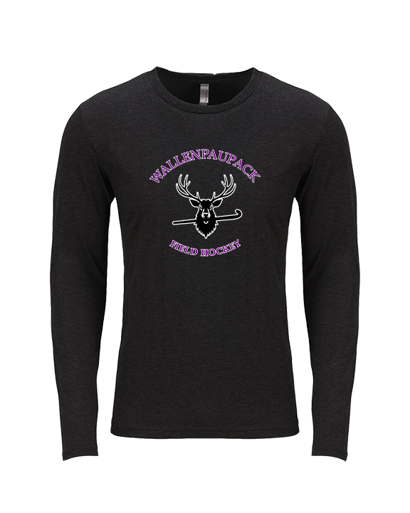 Wallenpaupack HS Field Hockey Custom 01 - Tri-Blend Long Sleeve